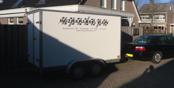 piano verhuizen door muziekhandel klein