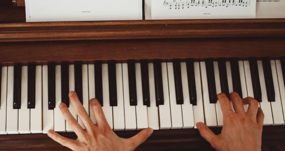 pianolessen muziekhandel klein